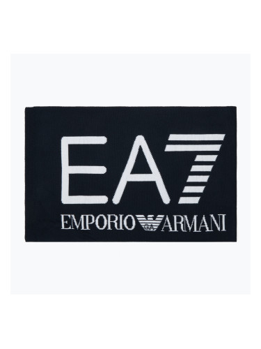 Шал EA7 Mountain Visibility blue / white