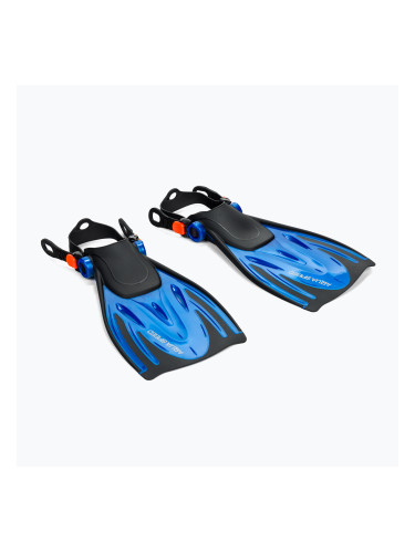 Детски плавници за гмуркане AQUA-SPEED Wombat синьо и черно 528