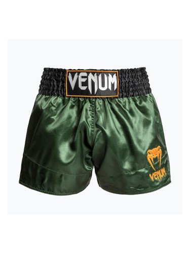 Мъжки шорти за тренировка Venum Classic Muay Thai green/gold/black