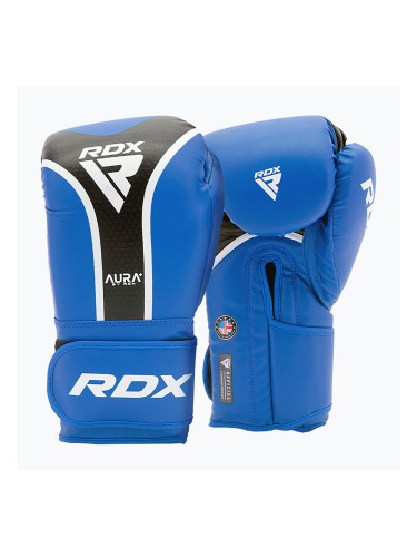 Боксови ръкавици RDX Boxing Aura Plus T-17 blue