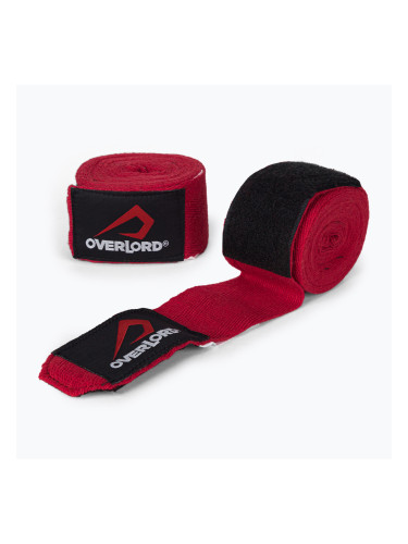 Боксови превръзки Overlord червени 200003-R