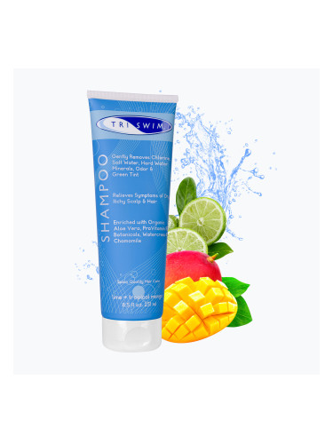 TRISWIM шампоан за коса с вар/тропическо манго за отстраняване на хлор