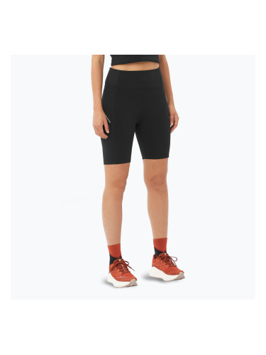 Дамски шорти за бягане Salomon SHAKEout Bliss 8" deep black