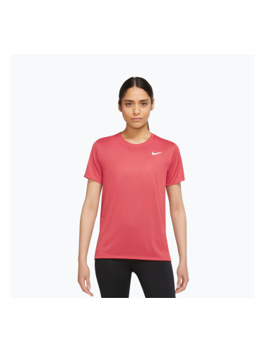 Дамска тениска за тренировка Nike Dri-Fit sea coral/ white