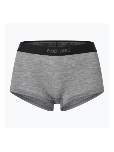Дамски термоактивни боксерки super.natural Tundra 175 Boyfriend Hipster cashmere grey melange
