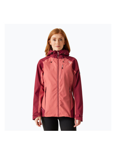 Дамско яке за дъжд REGATTA Birchdale mineral red/rumba red