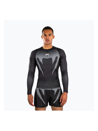 Мъжки рашгард с дълъг ръкав Venum No Gi Rashguards Rashguard black/silver grey