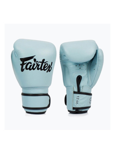 Боксови ръкавици Fairtex Genuine Leather Boxing blue