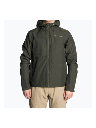 Мъжко яке за колоездене Endura Hummvee Waterproof Hooded bottle green