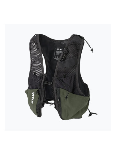 Жилетка за бягане Silva Strive 10 Vest green