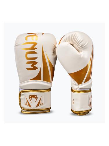 Боксови ръкавици Venum Challenger 2.5 Boxing white/gold