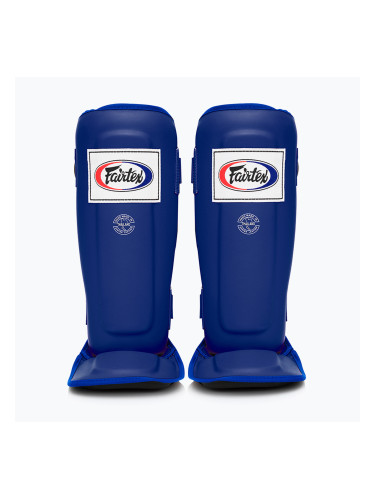 Fairtex In-Step Двойни подплатени протектори за тибия, сини