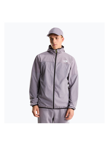 Мъжко софтшел яке The North Face Moutain Athletics Ushba Hooded trancscedent grey