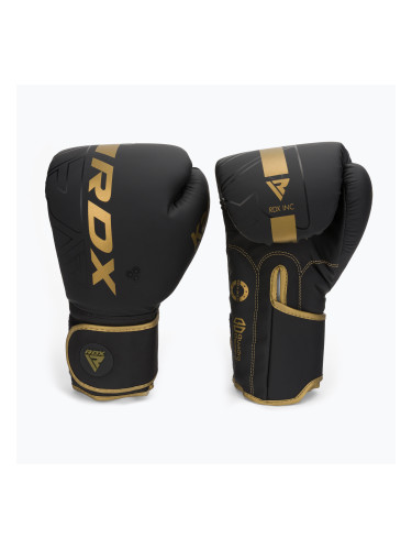 RDX F6 черни/златни боксови ръкавици BGR-F6MGL
