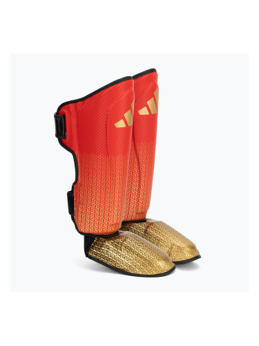 Протектори за пищял и стъпала Adidas Pro red/gold