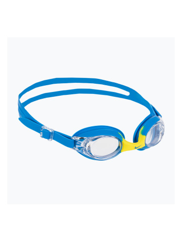 Очила за плуване Nike Lil Swoosh Junior фотосиньо