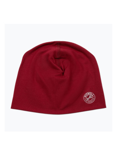 Зимна шапка Pitbull San Diego Ca Beanie burgundy