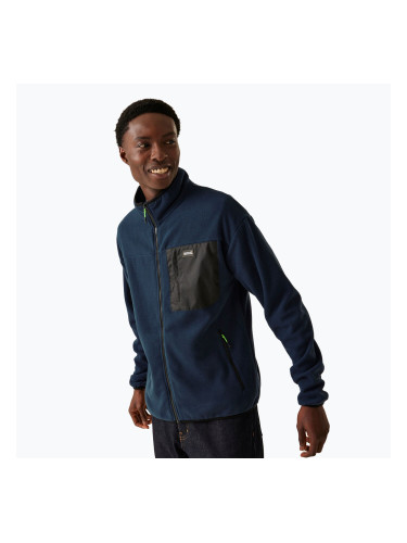 Мъжки поларен суитшърт REGATTA Frankie Full Zip navy