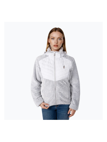 Дамско хибридно яке Aulp Clem Hooded Hybrid white