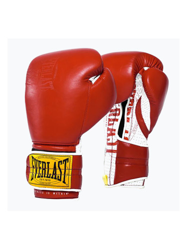 Боксови ръкавици Everlast Bokserskie 1910 Classic red