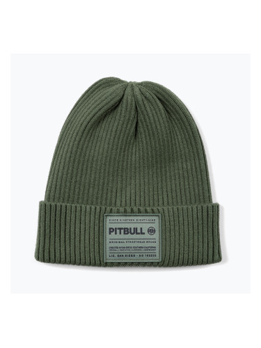 Зимна шапка Pitbull Beanie Dock grassy green
