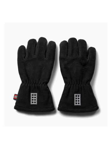 Детски зимни ръкавици LEGO Lwazun 722 black