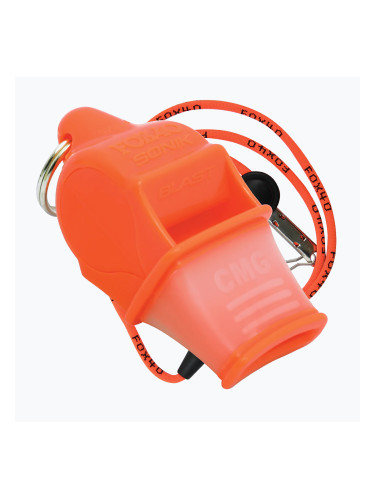 Свирка със струна Fox 40 Sonik Blast CMG orange 9203