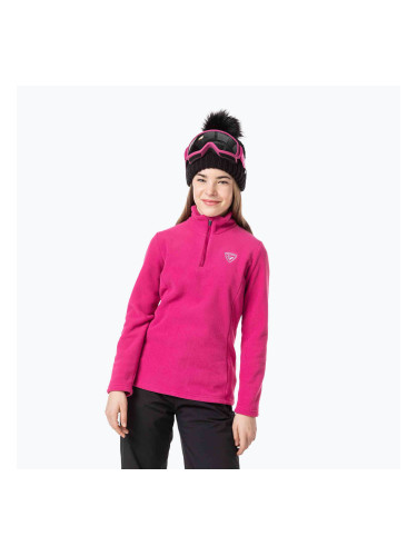 Rossignol Girl Детски ски суитшърт с полар Orchid pink