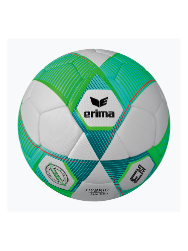 ERIMA Hybrid Lite 290 зелен гекон/петрол футболен размер 3