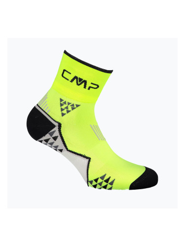 CMP Trail Skinlife жълти флуоро чорапи