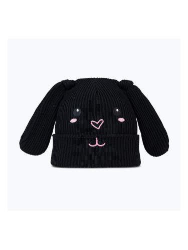 Детска зимна шапка BUFF Knitted Fun rabbit black