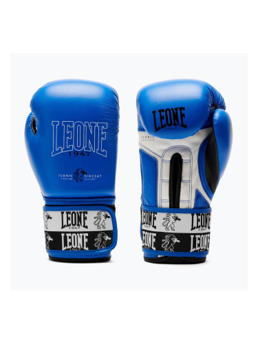 Боксови ръкавици LEONE 1947 Iconic blue