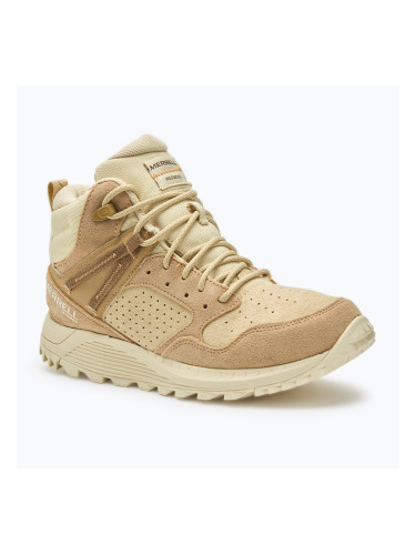 Дамски туристически обувки Merrell Wildwood Mid Ltr Wp tan/reed