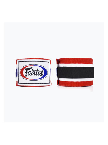 Боксови бандажи Fairtex Handwraps 455 cm red/white/blue