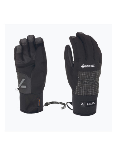 Детски ръкавици за сноуборд Level Matrix Gore-Tex black