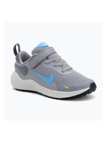 Детски обувки Nike Revolution 7 cement grey/university blue/light carbon