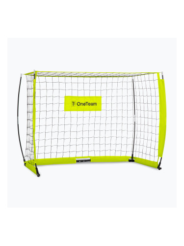 Футболна врата OneTeam Flex Square 180 x 120 cm зелена