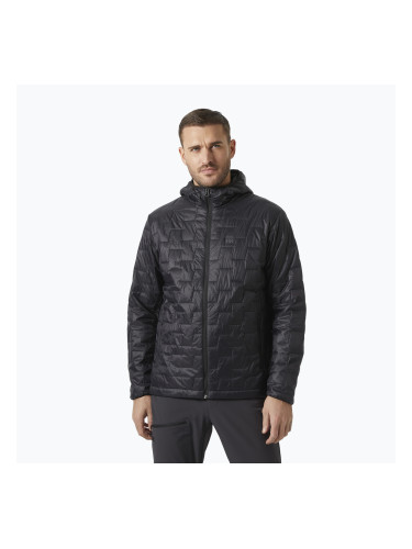 Helly Hansen Lifaloft хибридно яке с качулка и изолатор, черно, матово