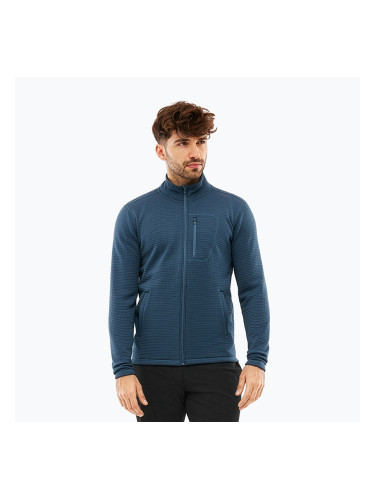 Мъжки суитшърт за трекинг Viking Admont Full Zip navy