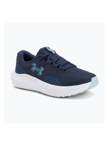 Дамски обувки за бягане Under Armour Charged Surge 4 washed navy/blue calm/metallic blue calm