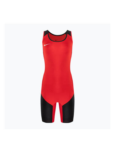 Дамски борцов трико Nike Weightlifting Singlet scarlet/black