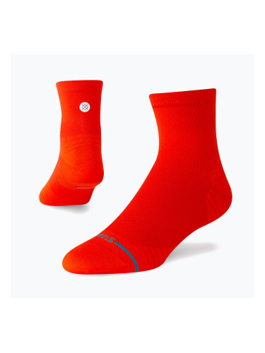 Stance Red Ultra Quarter червени чорапи