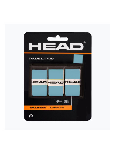 Обвивки за ракети HEAD Padel Pro 3 бр. сини.