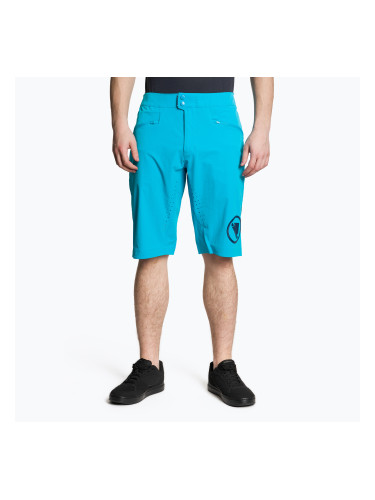 Мъжки къси панталони за колоездене Endura Singletrack Lite Short Sht electric blue