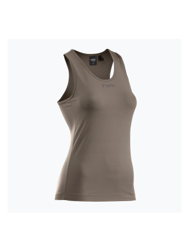 Дамска тениска за колоездене Northwave Essence Tank sand