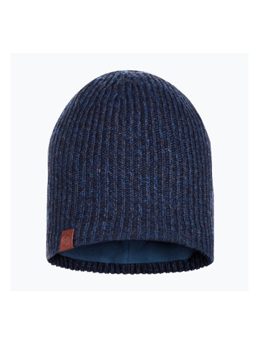 Зимна шапка BUFF Knitted & Fleece Lyne night blue