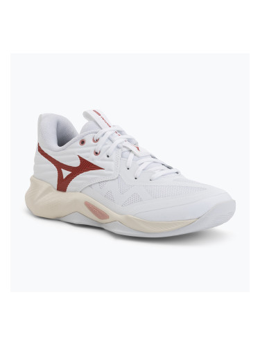 Дамски волейболни обувки Mizuno Wave Momentum Pro white/rose elegance/lava falls