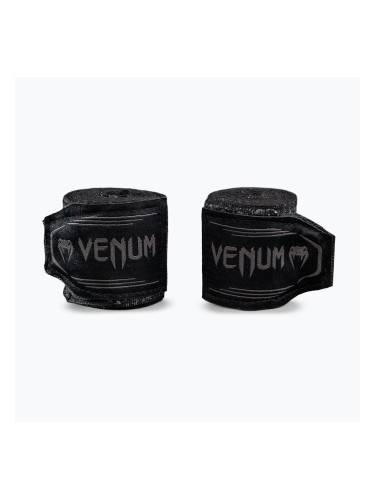 Боксови бандажи Venum Santa Muerte Handwraps 450 cm black/white