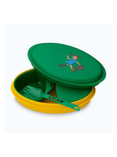 Комплект за хранене за пътуване Primus Pippi зелен