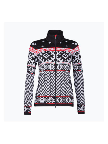 Дамски термо суитшърт Newland Kylie Full Zip black/white